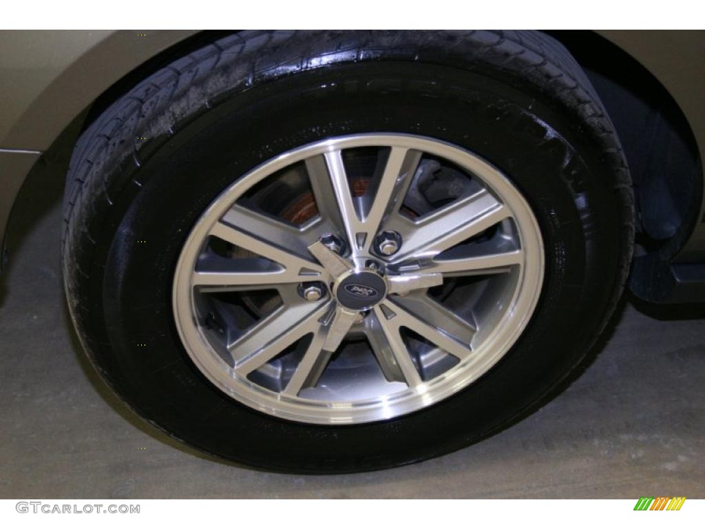 2005 Mustang V6 Premium Coupe - Mineral Grey Metallic / Dark Charcoal photo #24