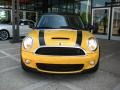 2007 Mellow Yellow Mini Cooper S Hardtop  photo #3