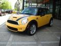 2007 Mellow Yellow Mini Cooper S Hardtop  photo #4