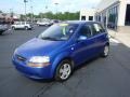 2007 Bright Blue Chevrolet Aveo 5 LS Hatchback  photo #7