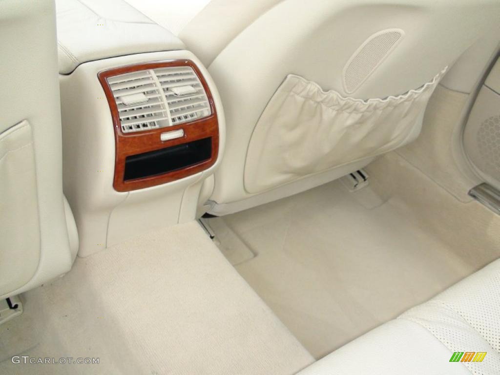 2003 S 430 Sedan - Alabaster White / Java photo #33