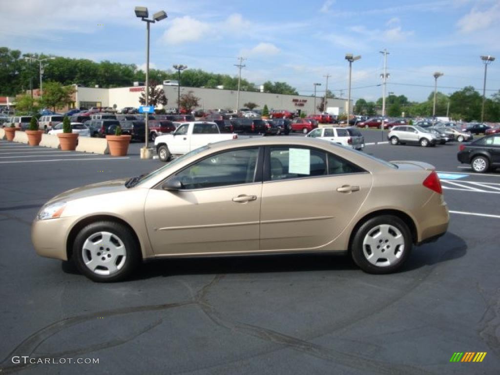 2006 G6 Sedan - Sedona Beige Metallic / Light Taupe photo #6