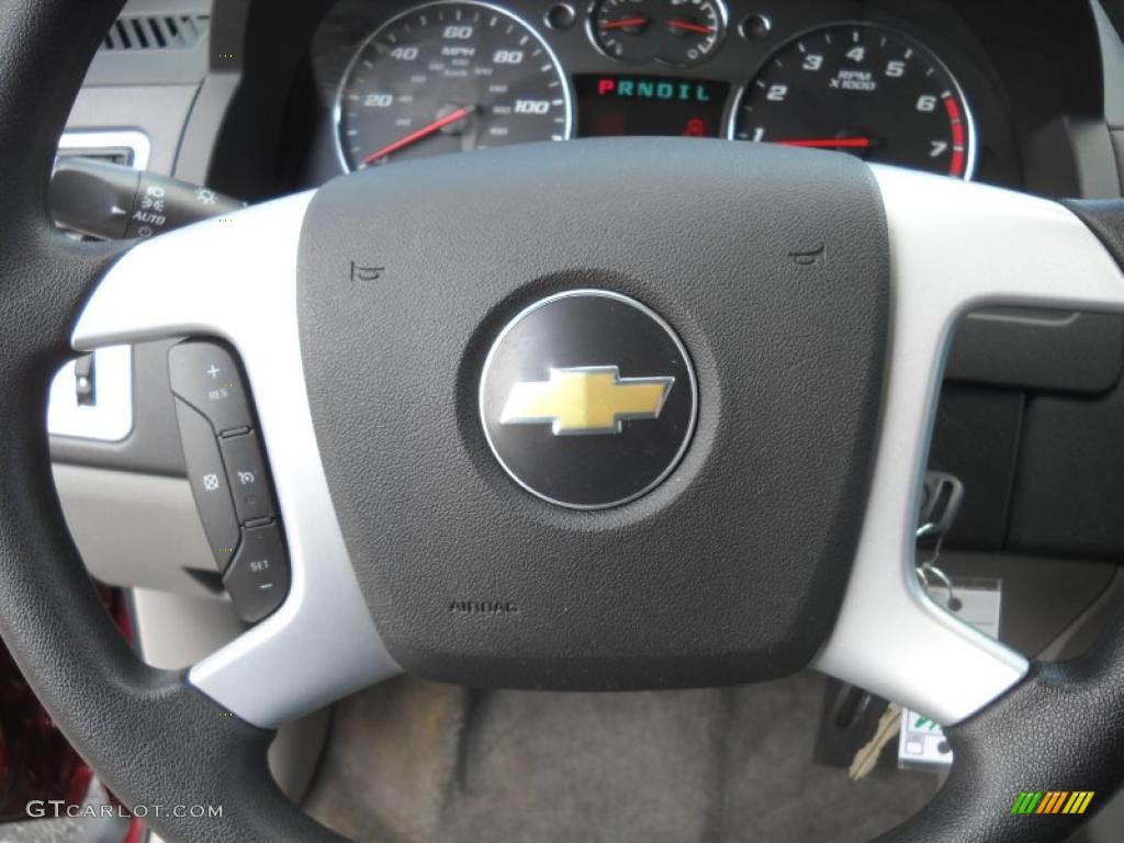 2007 Equinox LS - Deep Ruby Metallic / Dark Gray photo #19