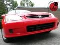 1999 Milano Red Honda Civic EX Coupe  photo #1
