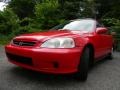 1999 Milano Red Honda Civic EX Coupe  photo #4