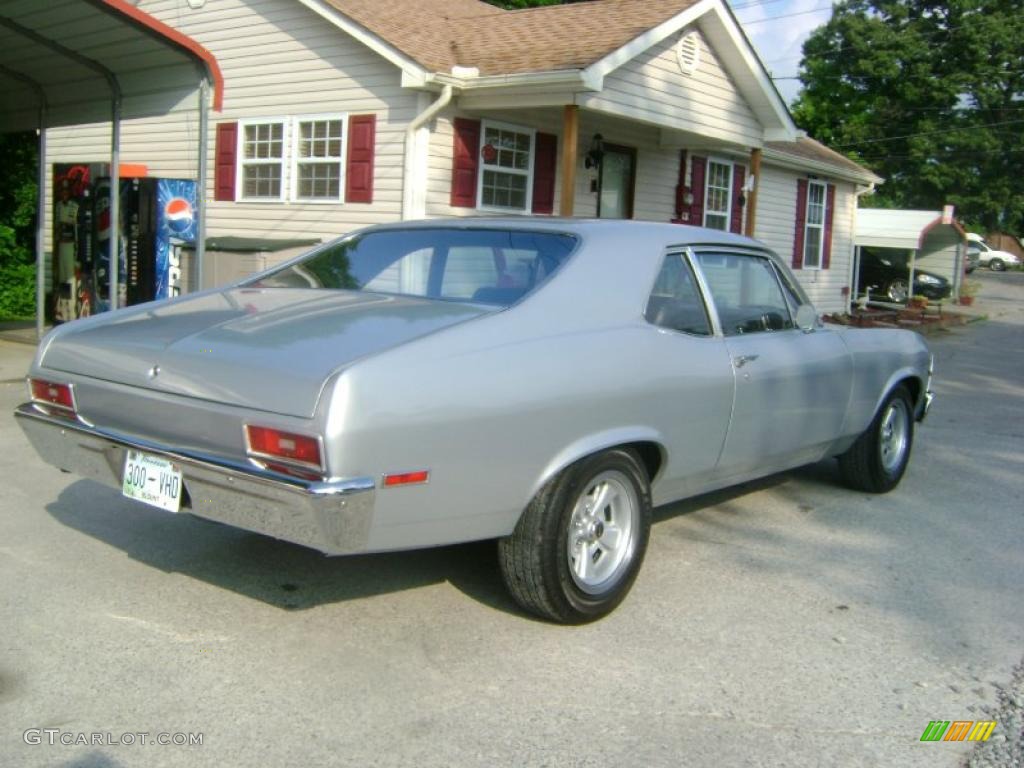 1971 Nova Coupe - Silver / Black photo #7