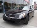 2007 Super Black Nissan Maxima 3.5 SE  photo #3