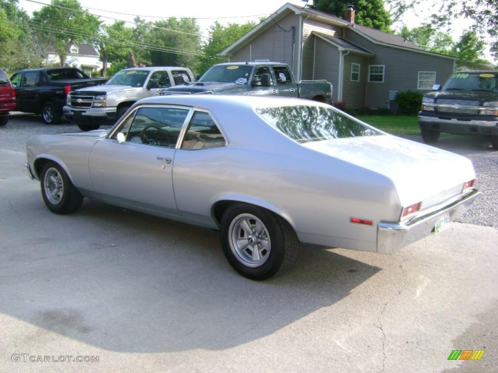 1971 Nova Coupe - Silver / Black photo #9