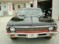 1972 Black/Red Chevrolet Nova   photo #2