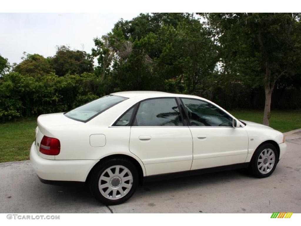 2001 A4 2.8 quattro Sedan - Casablanca White / Ecru/Onyx photo #9