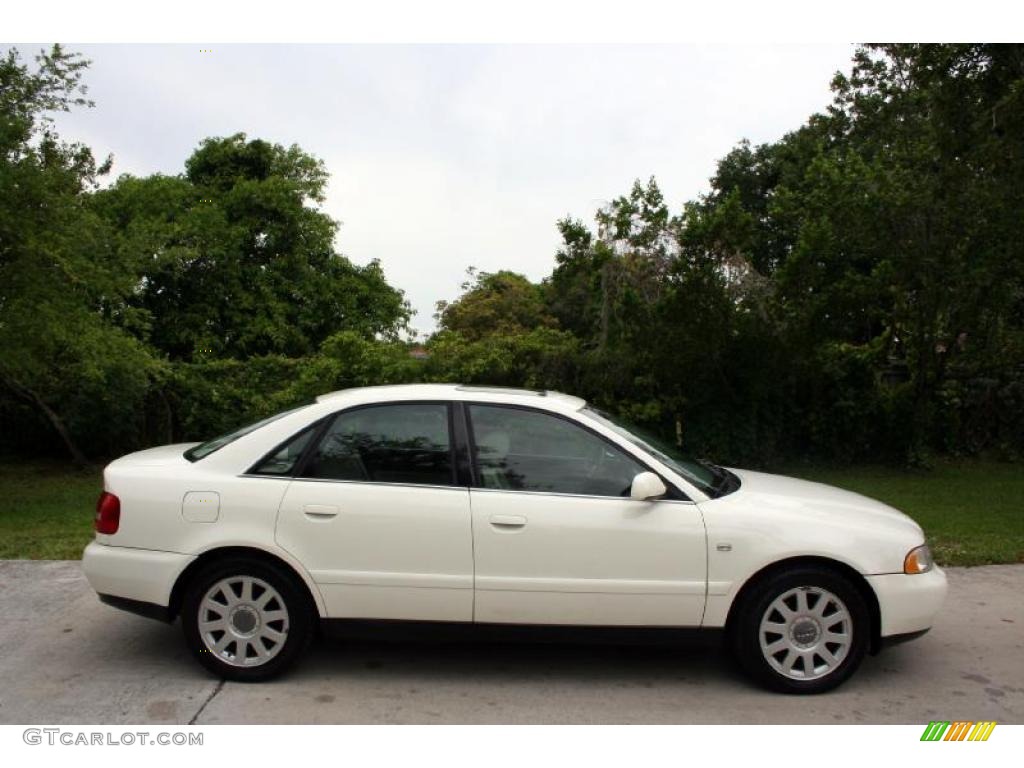 2001 A4 2.8 quattro Sedan - Casablanca White / Ecru/Onyx photo #10