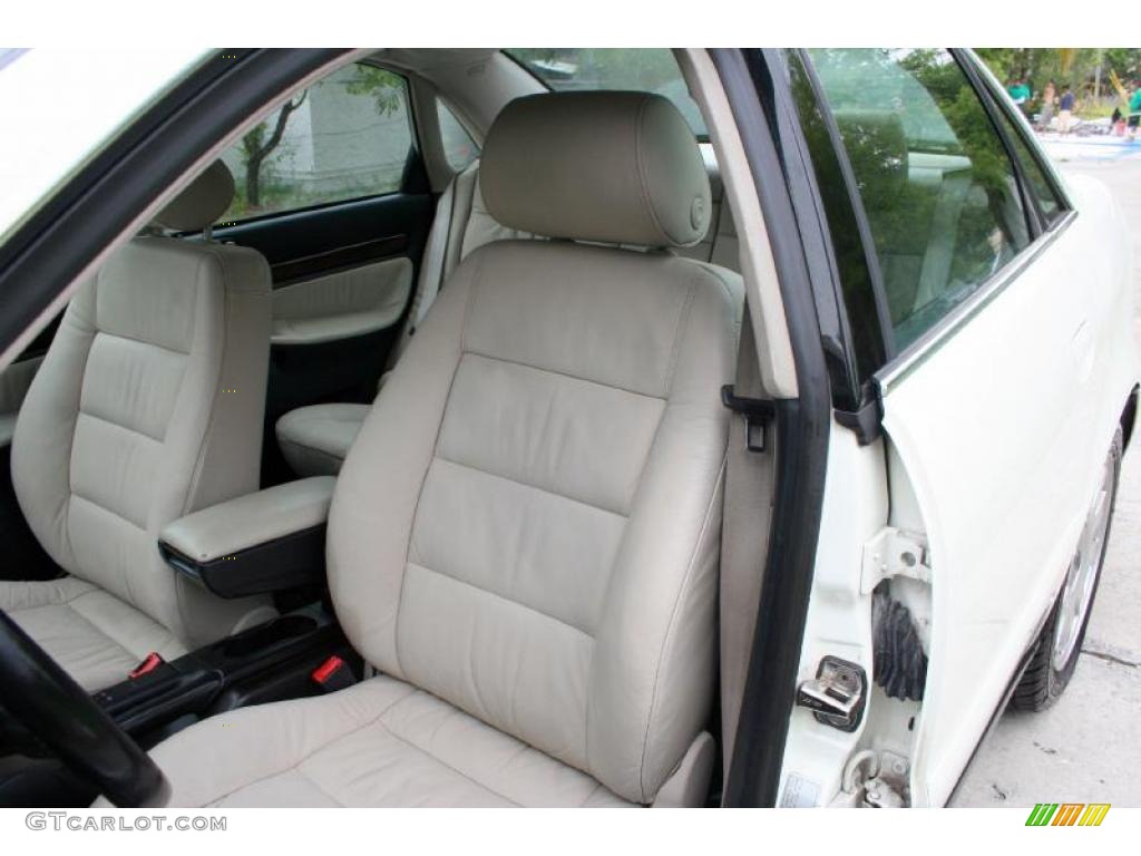 2001 A4 2.8 quattro Sedan - Casablanca White / Ecru/Onyx photo #47