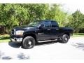 2006 Black Dodge Ram 3500 Big Horn Edition Quad Cab 4x4  photo #2