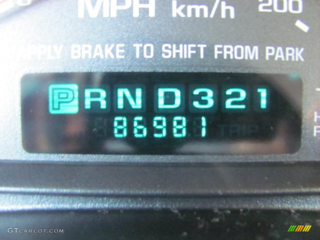 2002 Impala  - Navy Blue Metallic / Medium Gray photo #3