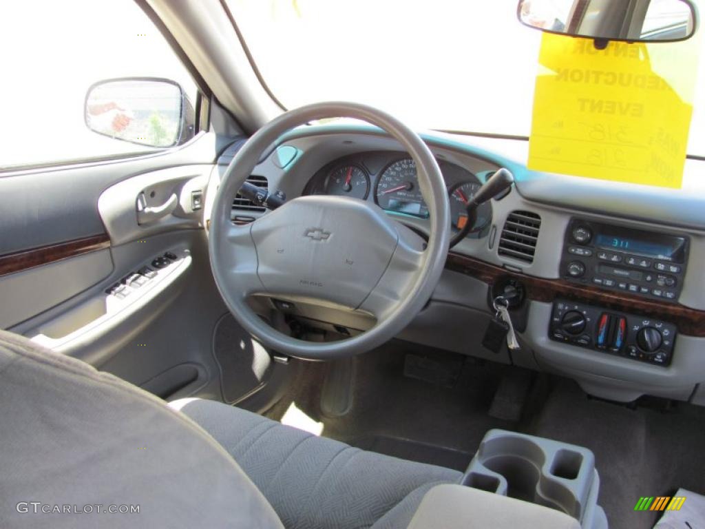 2002 Impala  - Navy Blue Metallic / Medium Gray photo #4