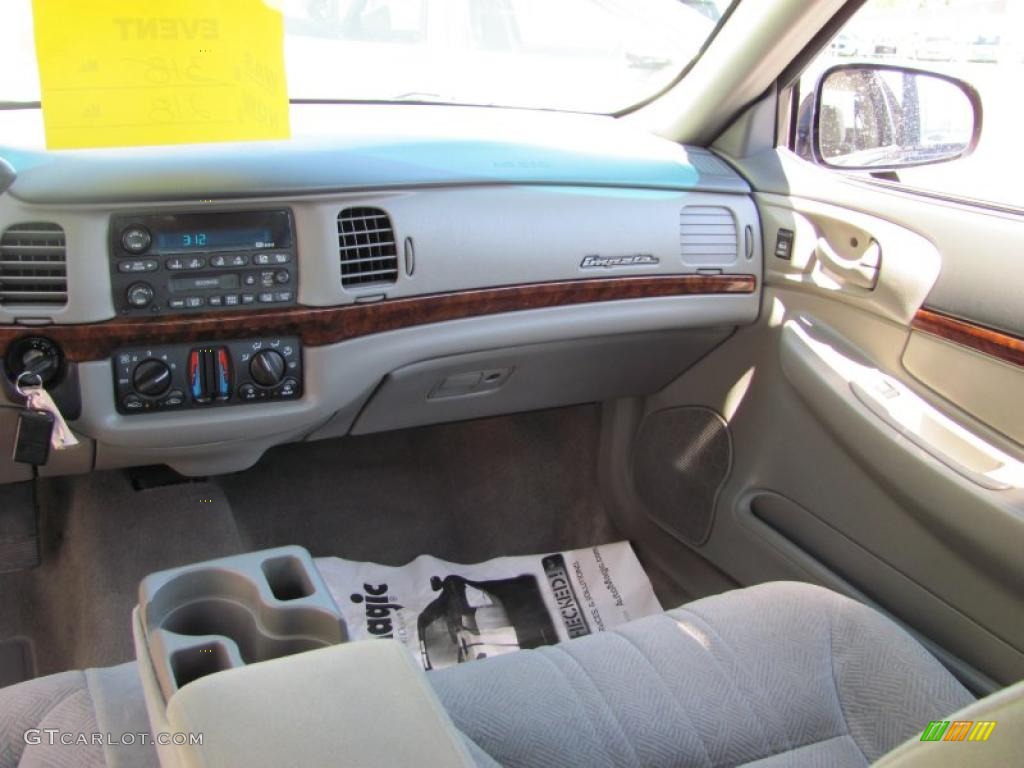 2002 Impala  - Navy Blue Metallic / Medium Gray photo #13