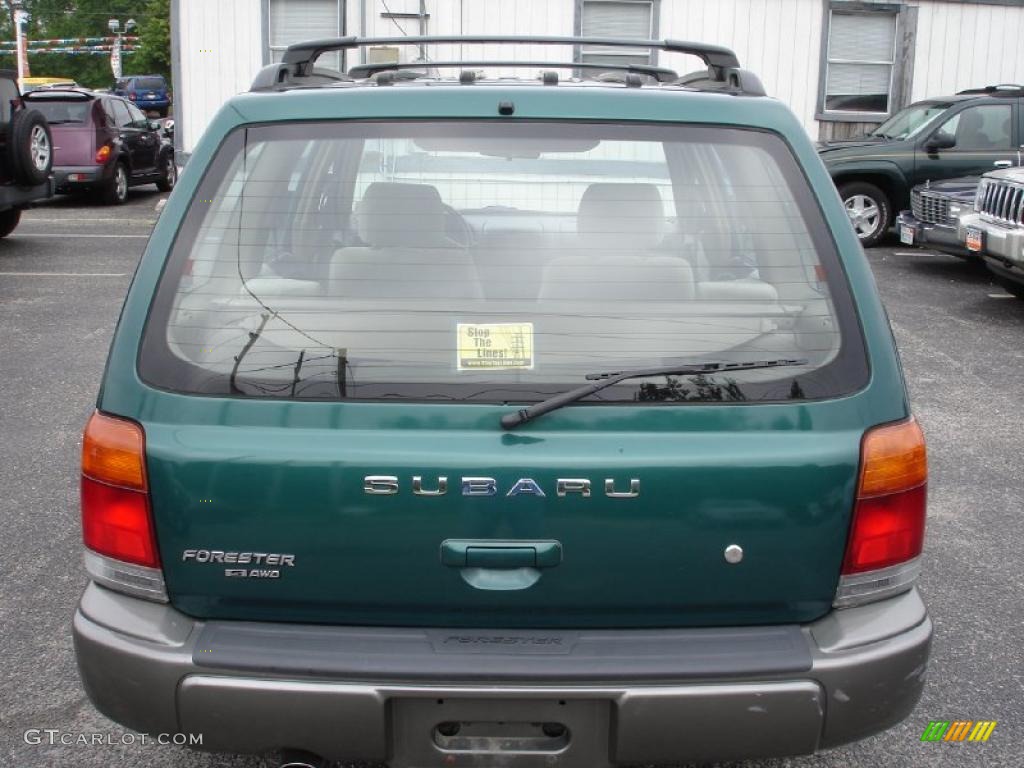 1999 Forester S - Acadia Green / Beige photo #5