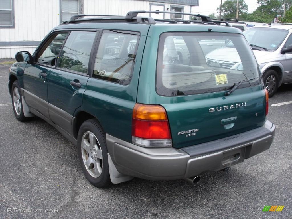 1999 Forester S - Acadia Green / Beige photo #6