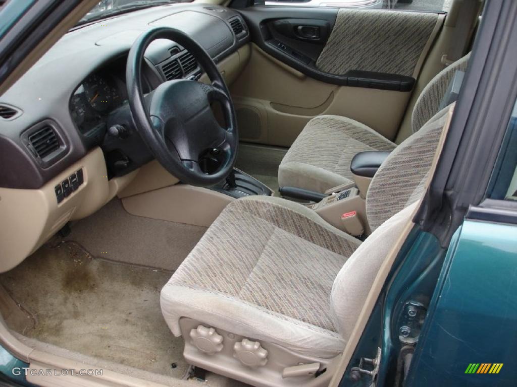 1999 Forester S - Acadia Green / Beige photo #10