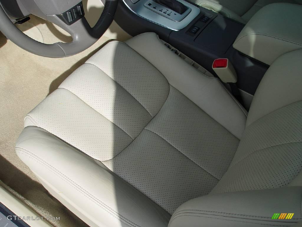 2006 G 35 Sedan - Lakeshore Slate Blue Metallic / Wheat photo #9