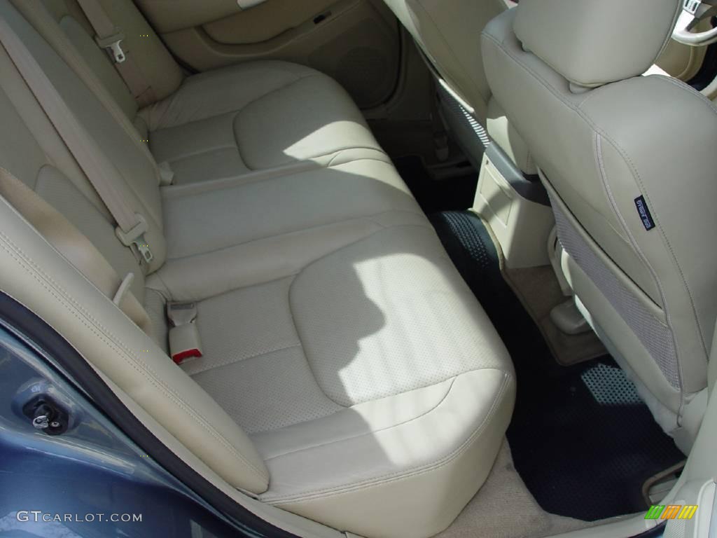 2006 G 35 Sedan - Lakeshore Slate Blue Metallic / Wheat photo #12