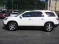 2010 Summit White GMC Acadia SLT AWD  photo #3