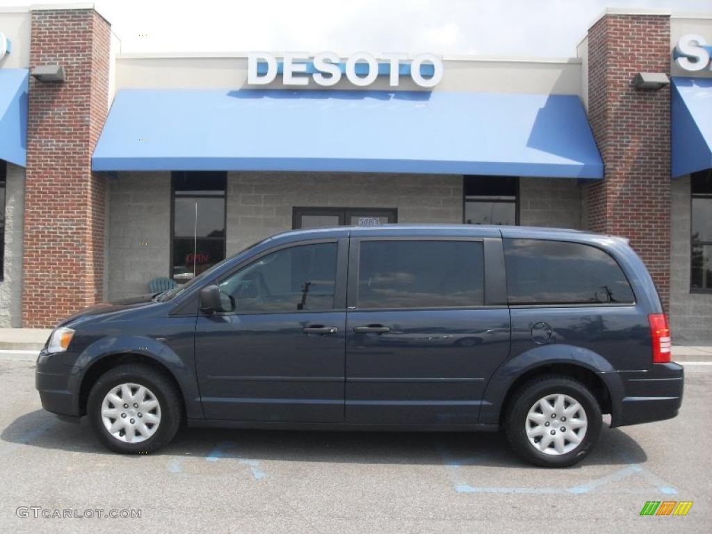 Modern Blue Pearlcoat Chrysler Town & Country