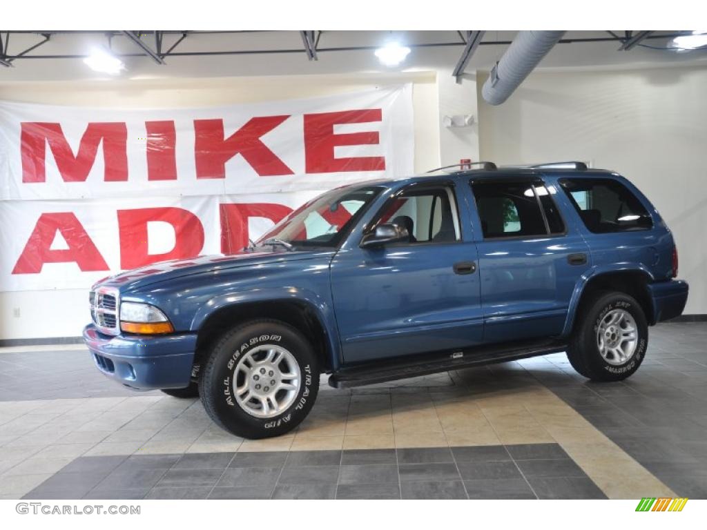 2003 Durango SLT - Atlantic Blue Pearlcoat / Dark Slate Gray photo #1