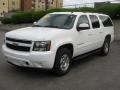 2010 Summit White Chevrolet Suburban LT 4x4  photo #2