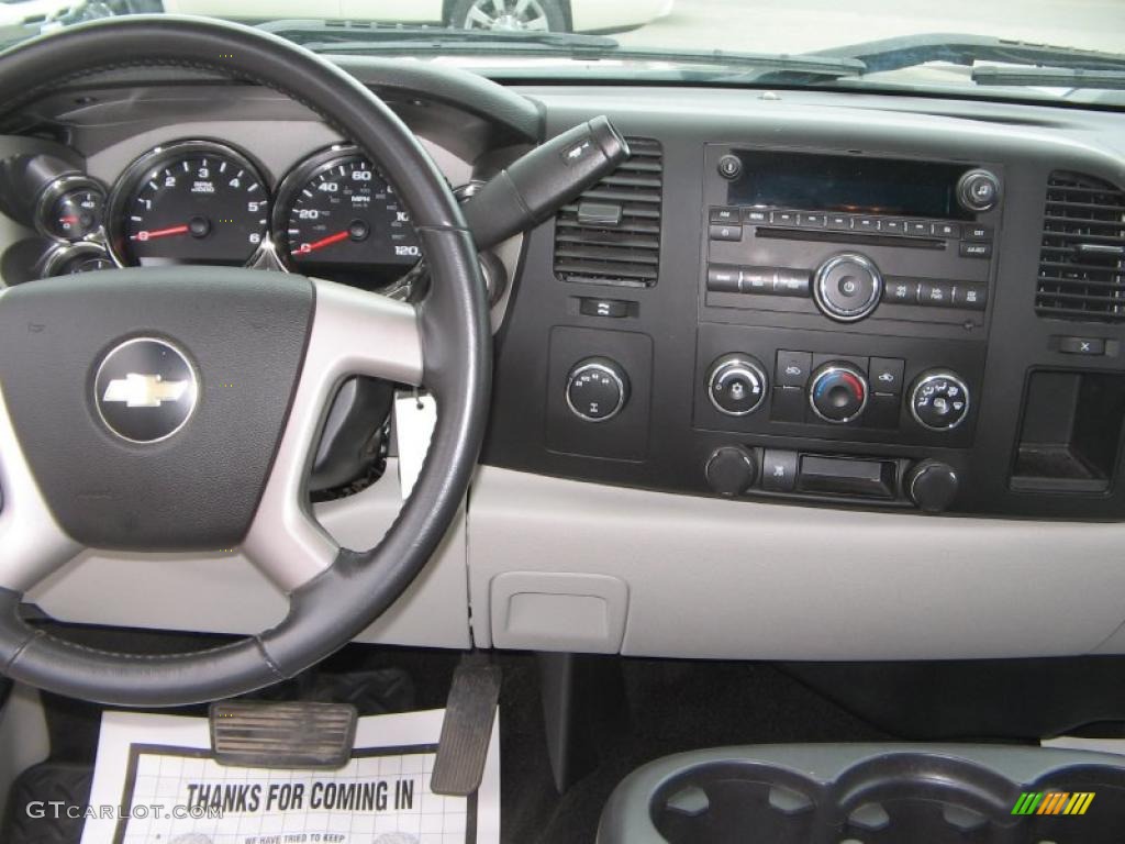 2009 Silverado 1500 LT Extended Cab 4x4 - Blue Granite Metallic / Ebony photo #11
