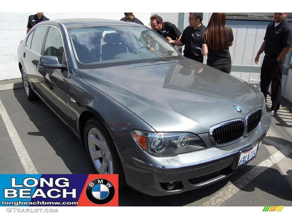 2007 7 Series 750Li Sedan - Titanium Grey Metallic / Flannel Grey photo #1