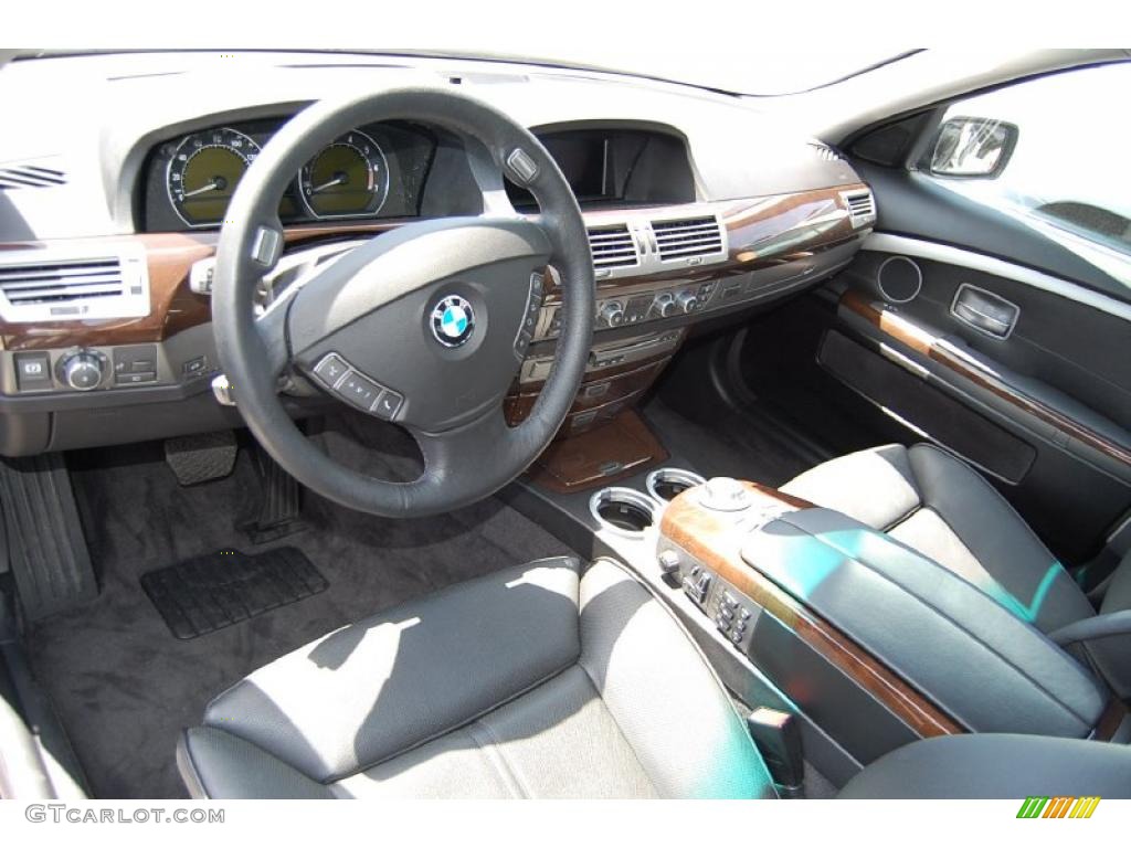 2008 7 Series 750Li Sedan - Titanium Grey Metallic / Flannel Grey photo #3
