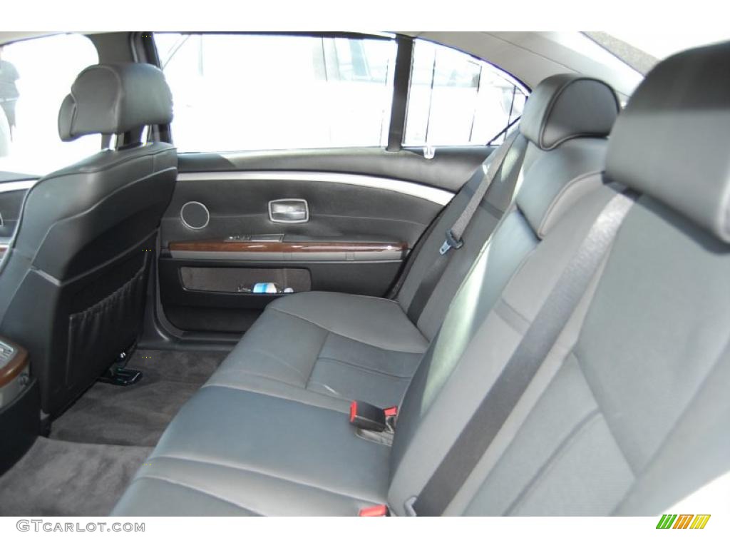 2008 7 Series 750Li Sedan - Titanium Grey Metallic / Flannel Grey photo #5