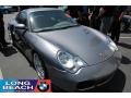 2004 Seal Grey Metallic Porsche 911 Turbo Coupe  photo #1
