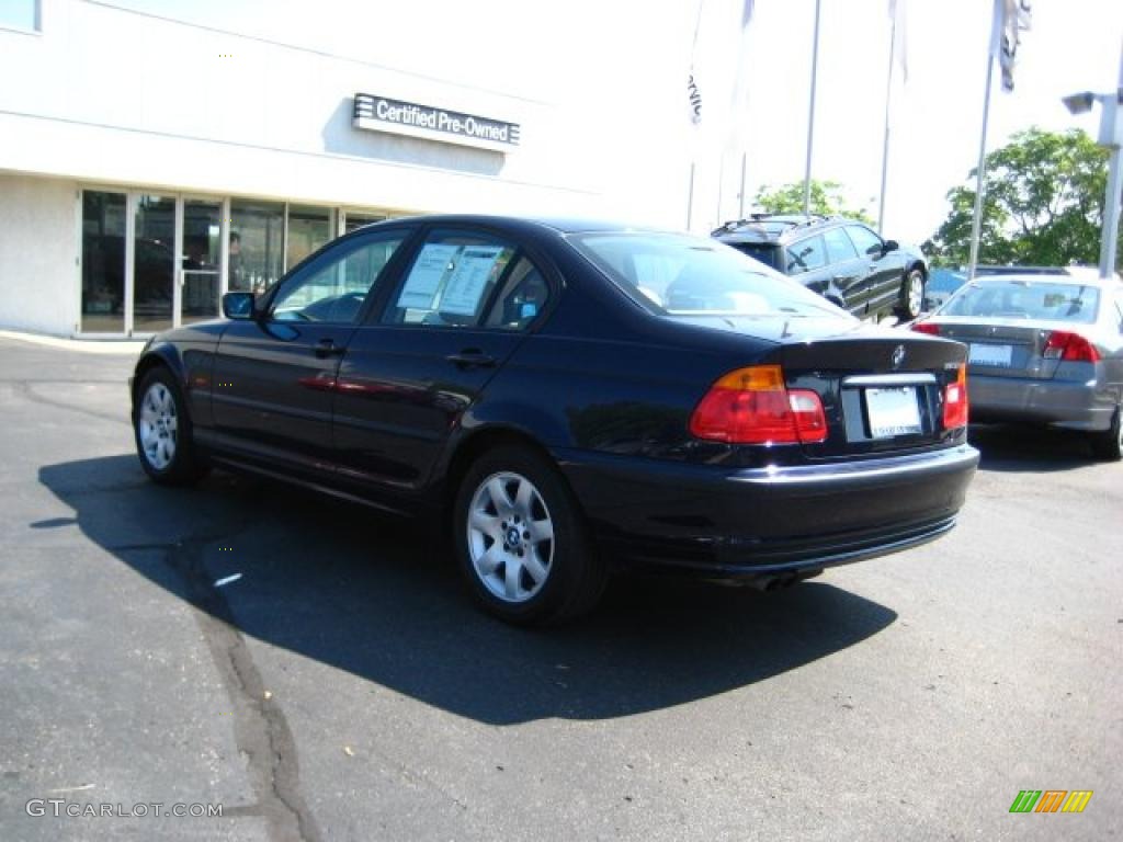 2000 3 Series 323i Sedan - Orient Blue Metallic / Sand photo #3