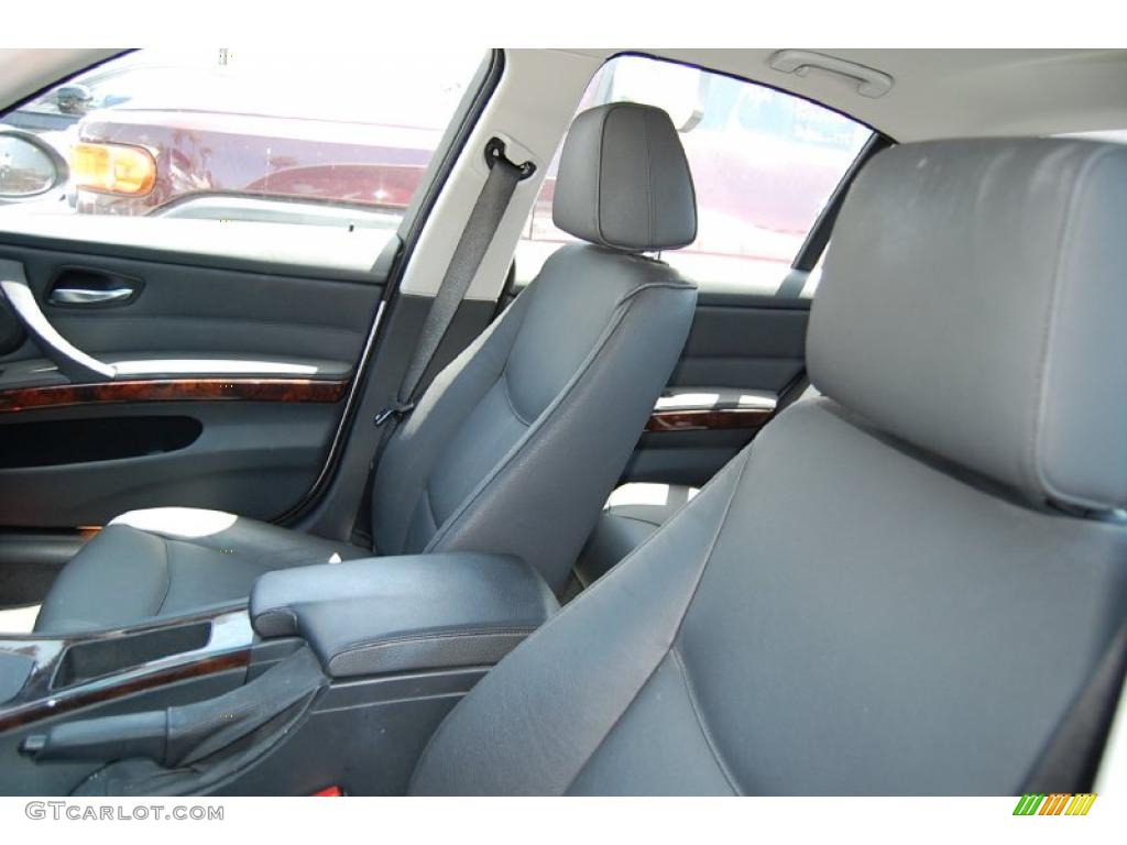 2007 3 Series 328i Sedan - Titanium Silver Metallic / Black photo #5