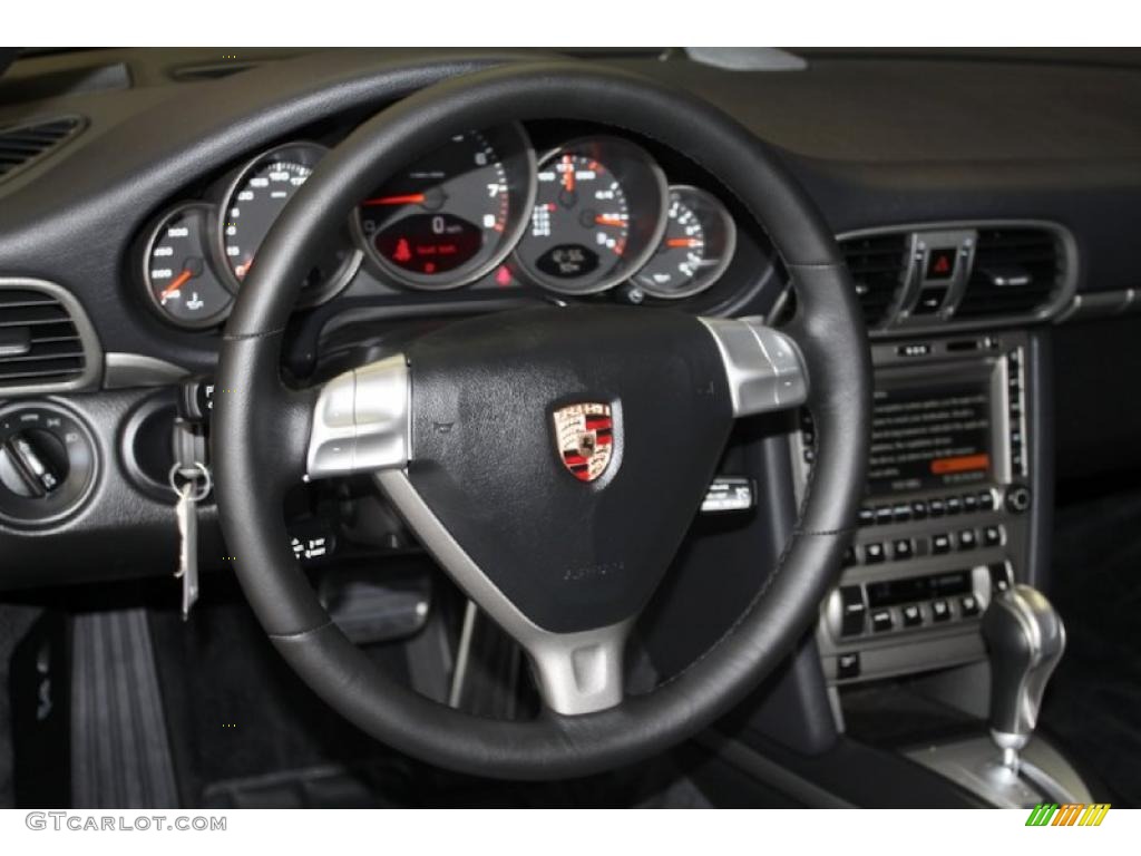 2007 911 Targa 4 - Meteor Grey Metallic / Black Standard Leather photo #15