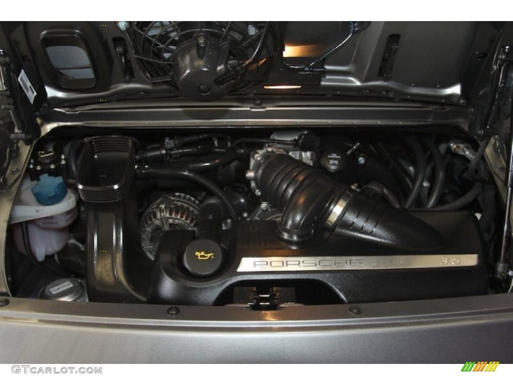 2007 911 Targa 4 - Meteor Grey Metallic / Black Standard Leather photo #24