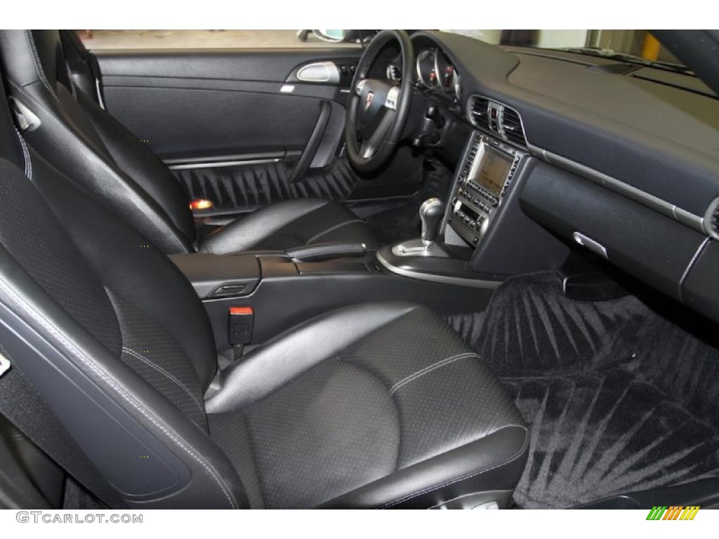 2007 911 Targa 4 - Meteor Grey Metallic / Black Standard Leather photo #27