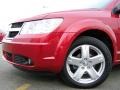 2009 Inferno Red Crystal Pearl Dodge Journey R/T  photo #2