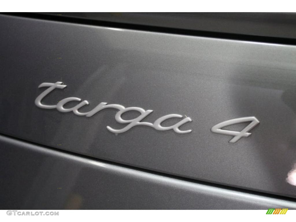 2007 911 Targa 4 - Meteor Grey Metallic / Black Standard Leather photo #40