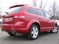 2009 Inferno Red Crystal Pearl Dodge Journey R/T  photo #5