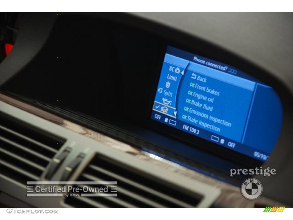 2007 7 Series 750Li Sedan - Monaco Blue Metallic / Beige photo #15