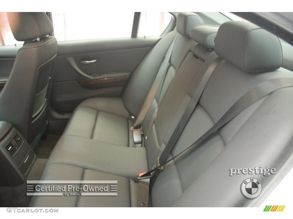 2007 3 Series 328xi Sedan - Titanium Silver Metallic / Black photo #6