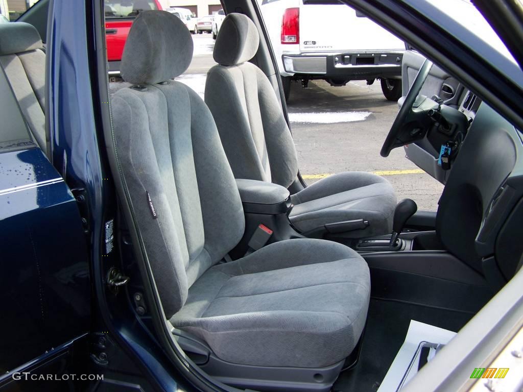 2004 Elantra GLS Sedan - Moonlit Blue / Gray photo #9