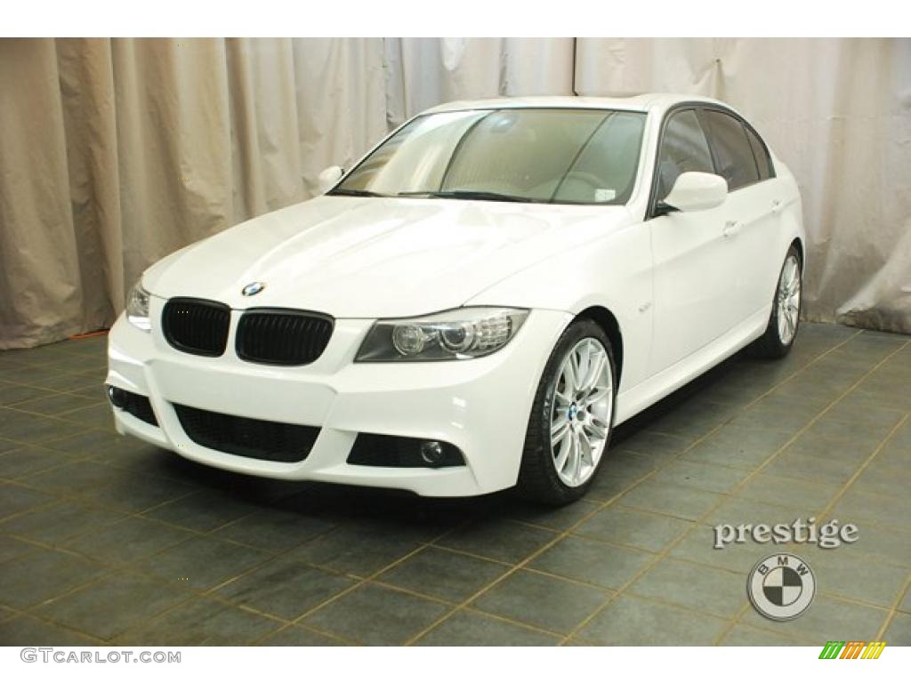 2010 3 Series 335i Sedan - Alpine White / Black photo #1