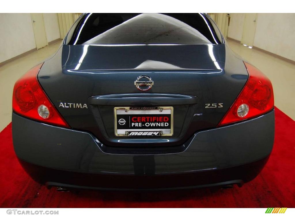 2009 Altima 2.5 S Coupe - Dark Slate Metallic / Charcoal photo #8