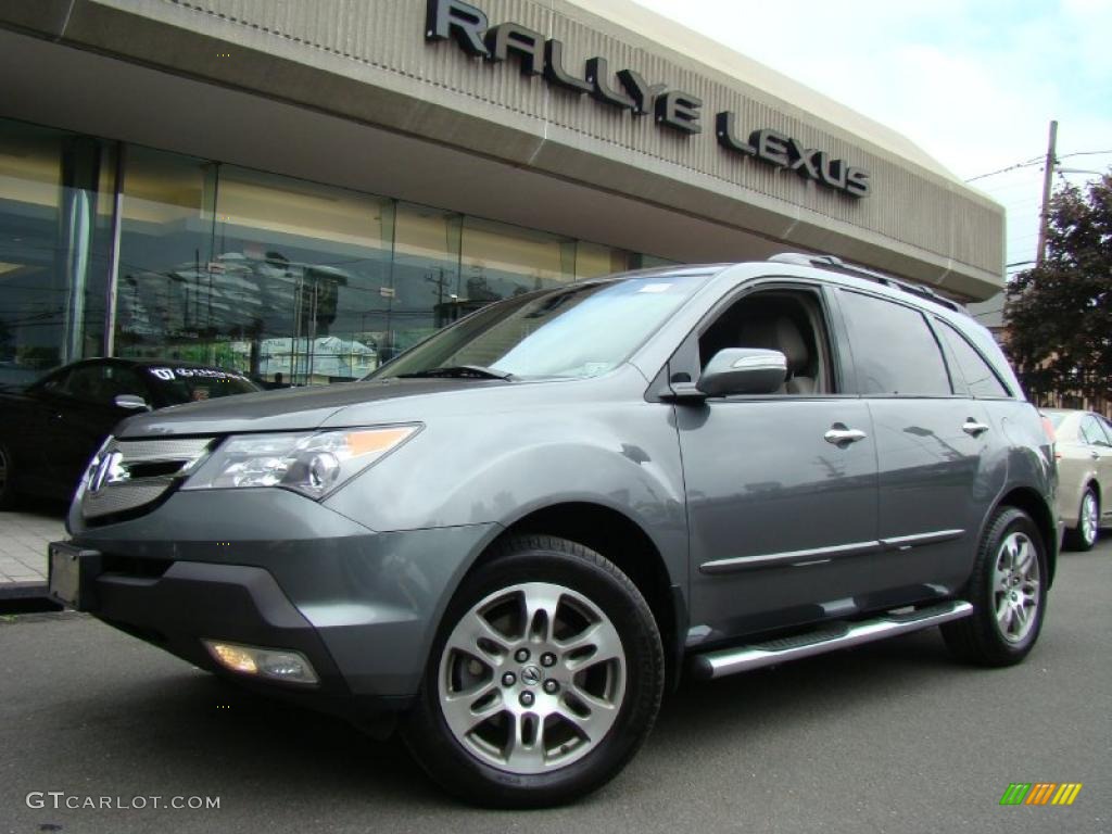 Sterling Gray Metallic Acura MDX