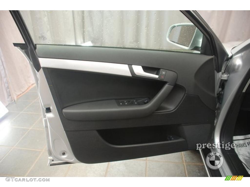 2008 A3 2.0T - Ice Silver Metallic / Black photo #12