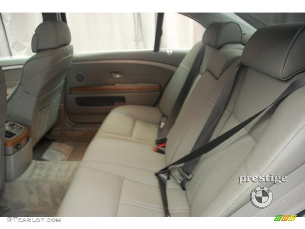2002 7 Series 745Li Sedan - Titanium Grey Metallic / Flannel Grey photo #6